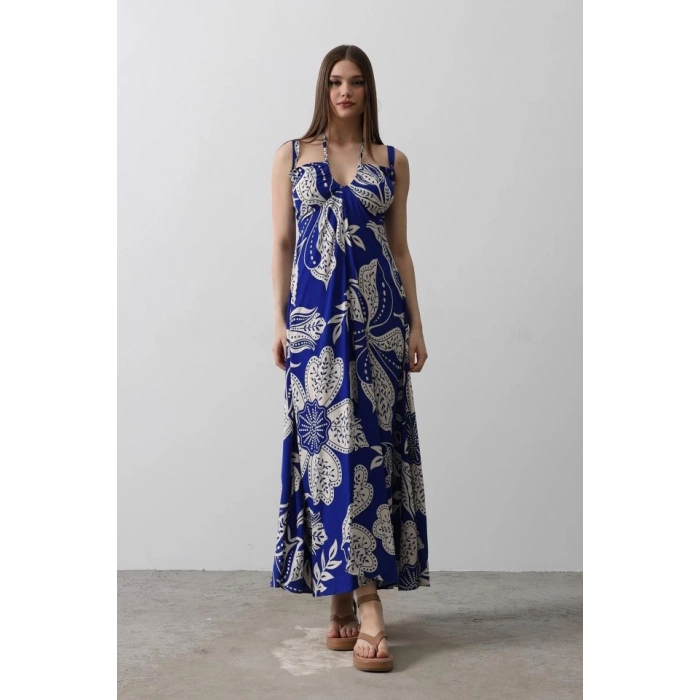 ASKILI VİSCON ELBİSE - Saks