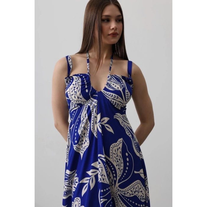 ASKILI VİSCON ELBİSE - Saks