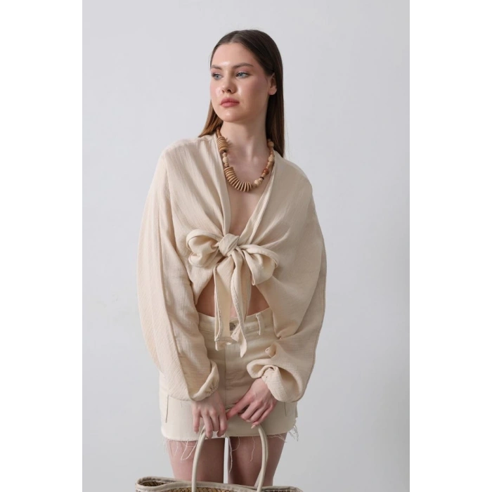 BLUZ - Bej