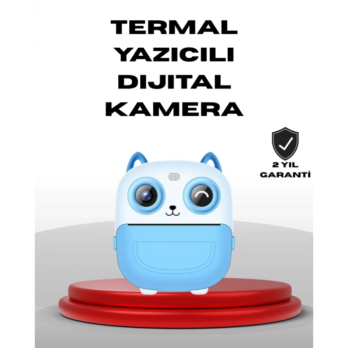 Çocuklar İçin Anında Baskı Dijital Kamera 48MP Full HD