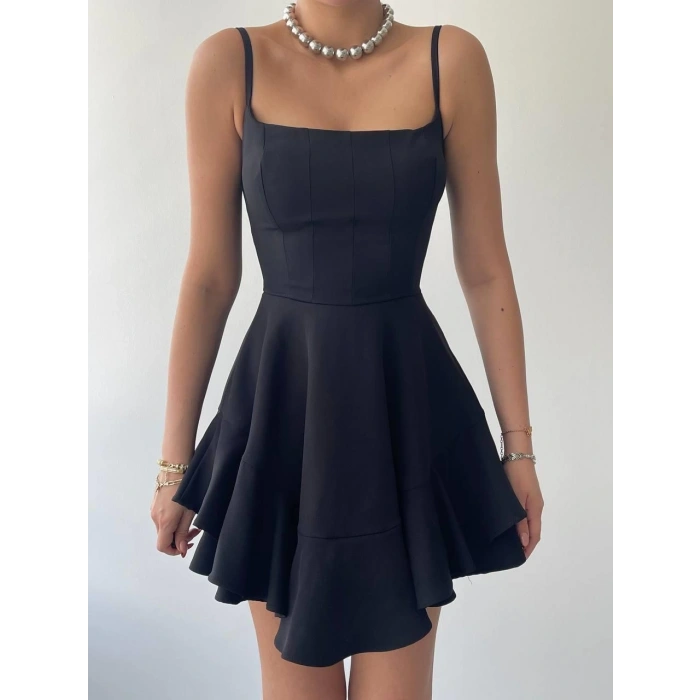 Common İp Askılı Elbise