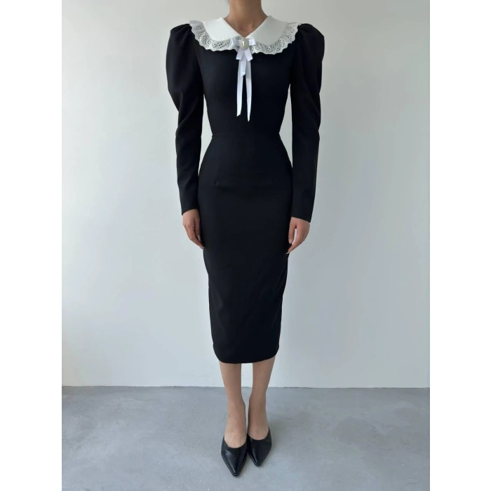 Coventry Yakalı Elbise