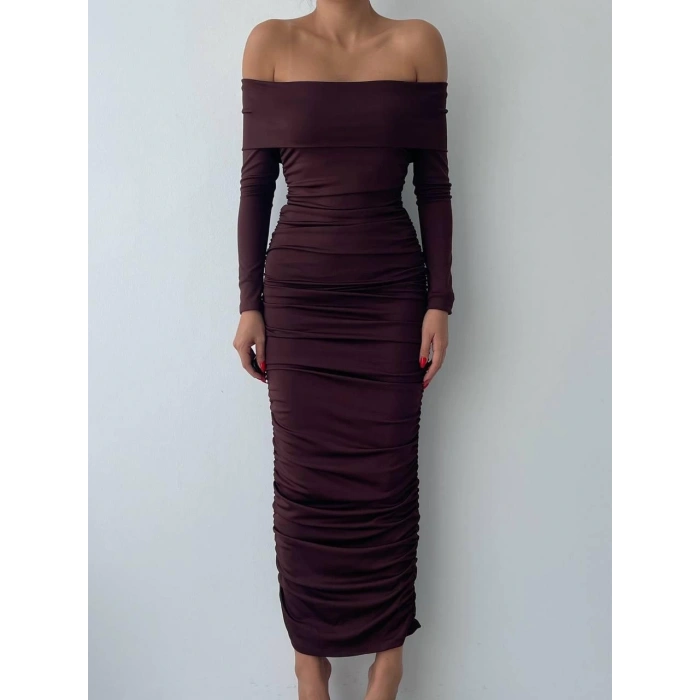 Dakota Drapeli Elbise