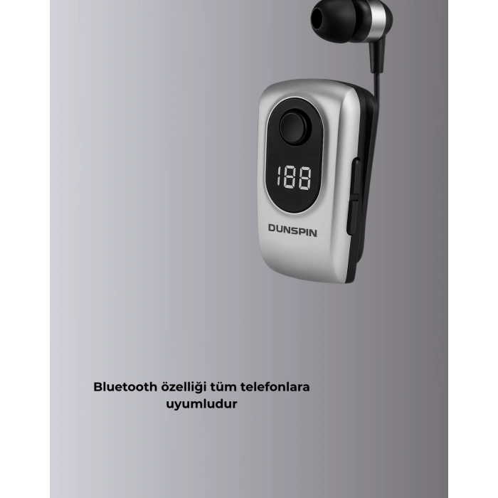 DSF 220 Kablosuz Klipsli Bluetooth Kulaklık
