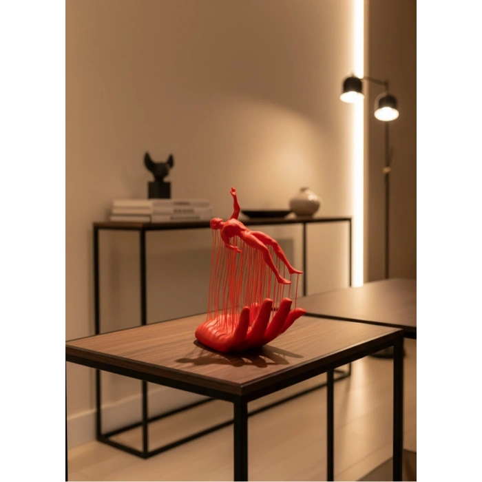 EL İNSAN FİGÜRÜ KIRMIZI