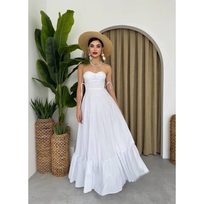 Elia İp Askılı Elbise