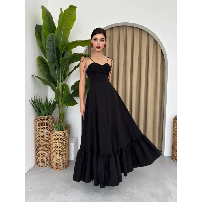 Elia İp Askılı Elbise