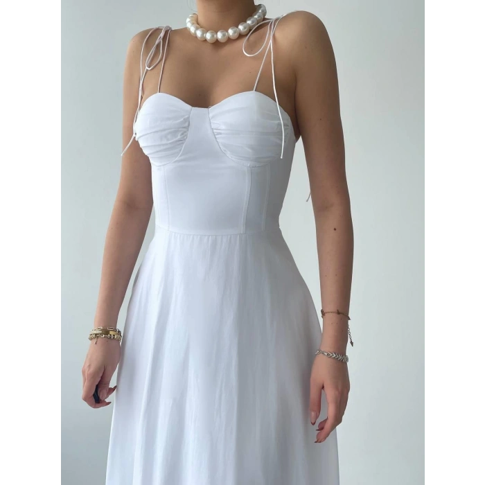 Elia İp Askılı Elbise