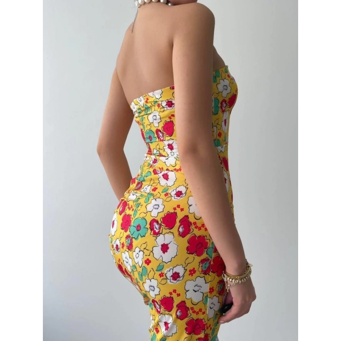 Emelıe Straplez Elbise