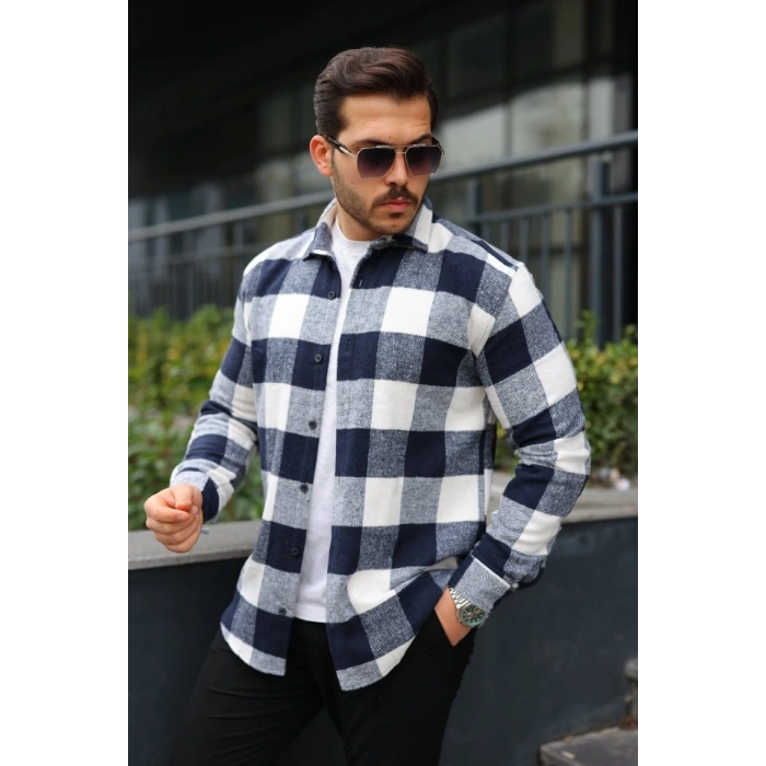 Erkek Ekose Desenli Oduncu Gömlek