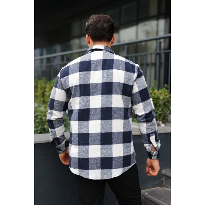 Erkek Ekose Desenli Oduncu Gömlek