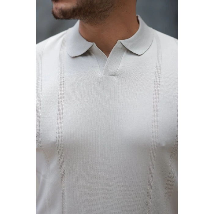 Erkek Hemşire Yaka Kısa Kollu Tişört