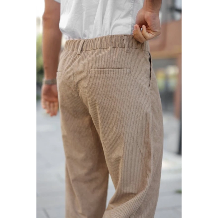Erkek Kadife Baggy Pantolon