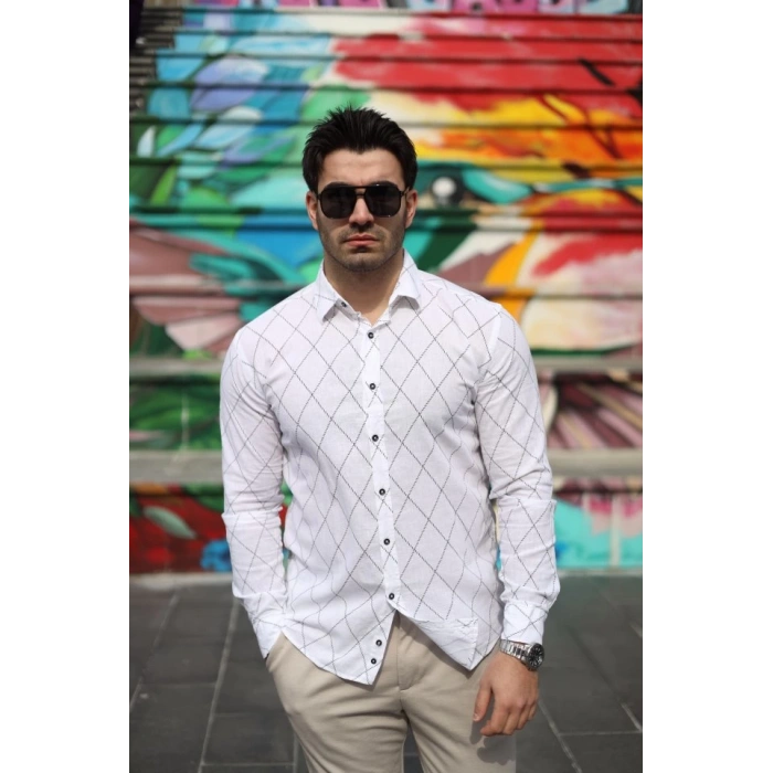 Erkek şamre Kumaş Gömlek