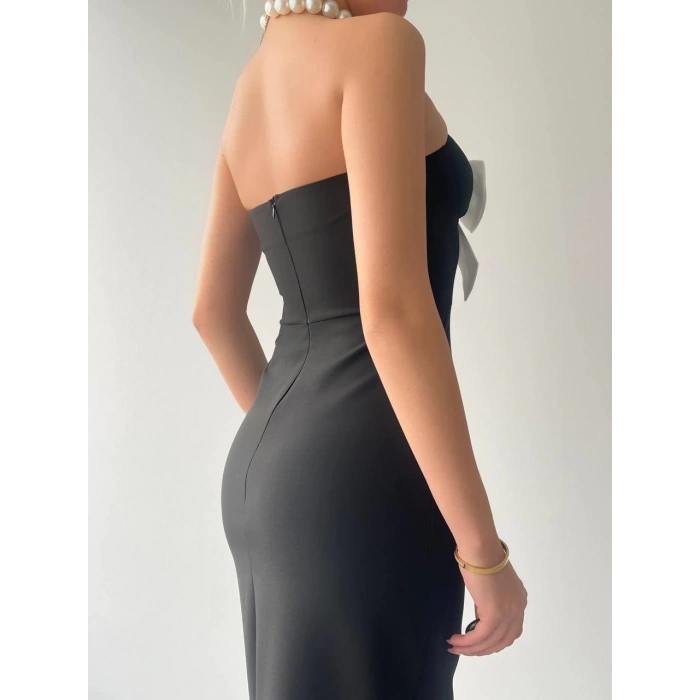 Harvoy Straplez Elbise