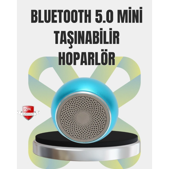 Kablosuz Bluetooth 5.0 Hoparlör | Kompakt ve Güçlü Ses
