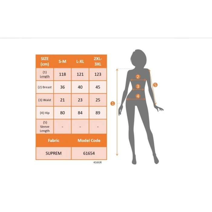 Kadın Omuzlardan Açık Daire Yaka Desenli Maxi Süprem Elbise