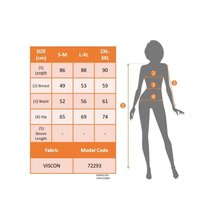 Kadın Sıfır Kol şerit Detaylı V Yaka Viskon Elbise
