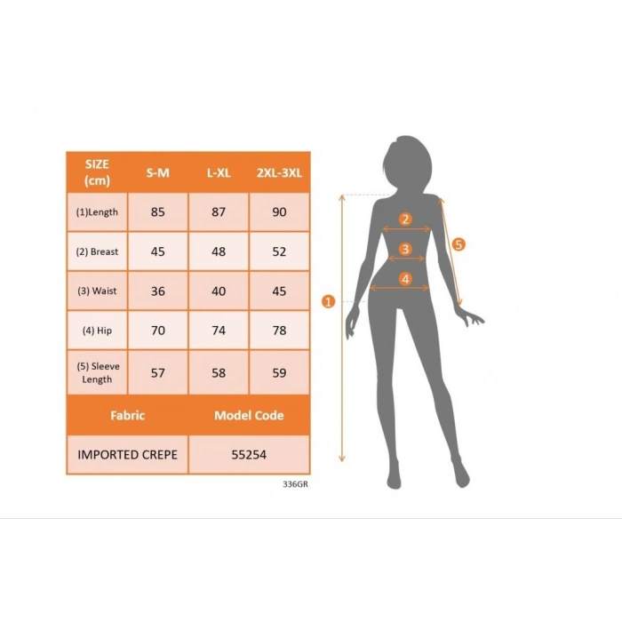 Kadın Uzun Kollu Yakası Dantelli Mini Ithal Krep Elbise