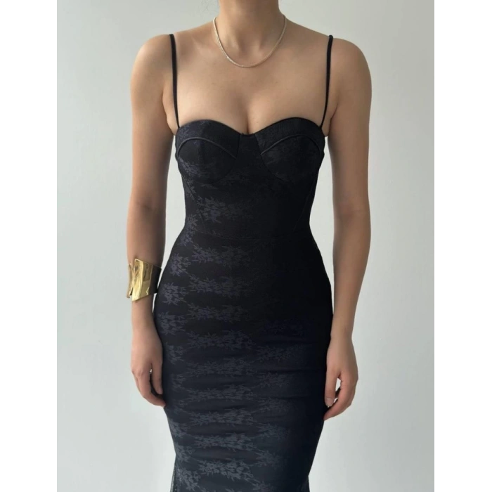 Kalıse İp Askılı Elbise