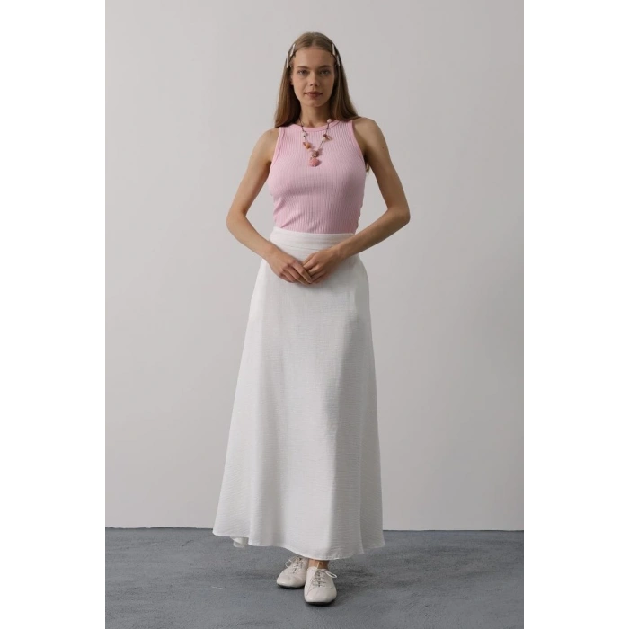 Keten Etek - Beyaz