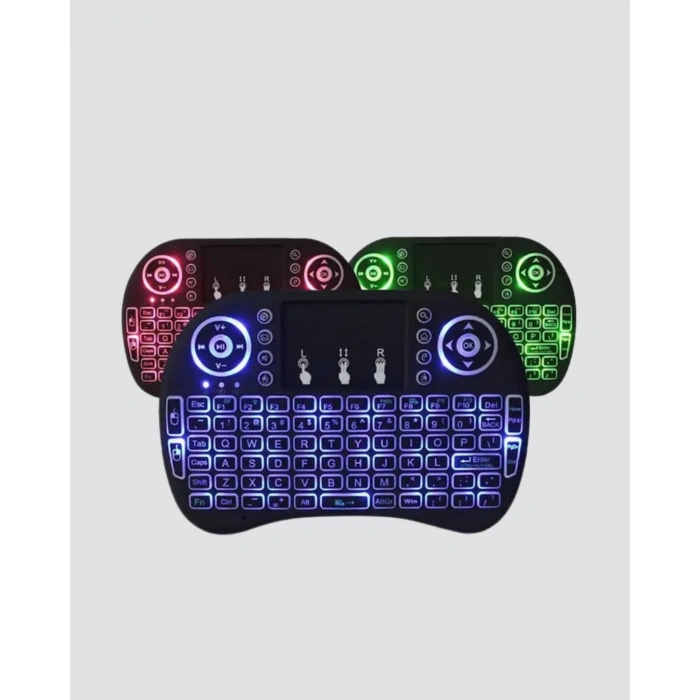 LED Işıklı Q Klavye – Touchpad, Numerik Tuş Takımı ve Multimedya Kısayolları