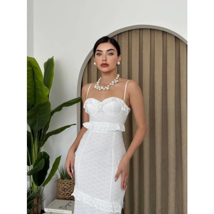 Lere Ip Askılı Elbise