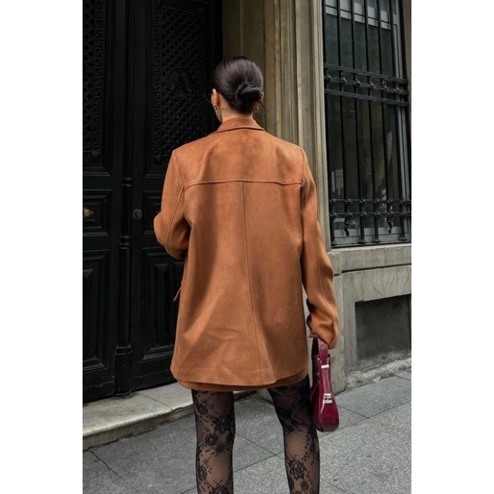 Mini Etekli Süet Takım 9935