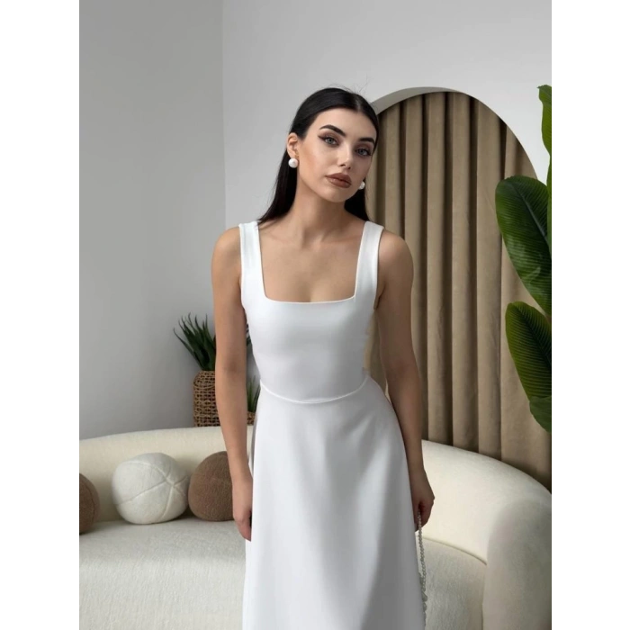 Neapolitan Askılı Elbise