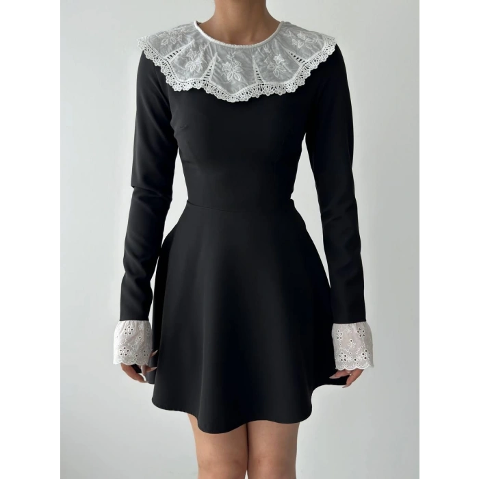 Nord Dantel Yaka Kol Elbise