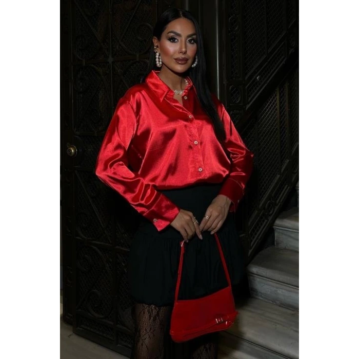 Premium Saten Gömlek 3438