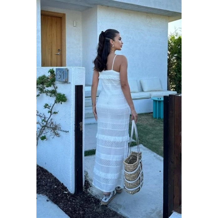 Regina Dantel Detay Elbise 2754-01