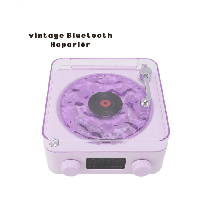 Retro Bluetooth Hoparlör MOR