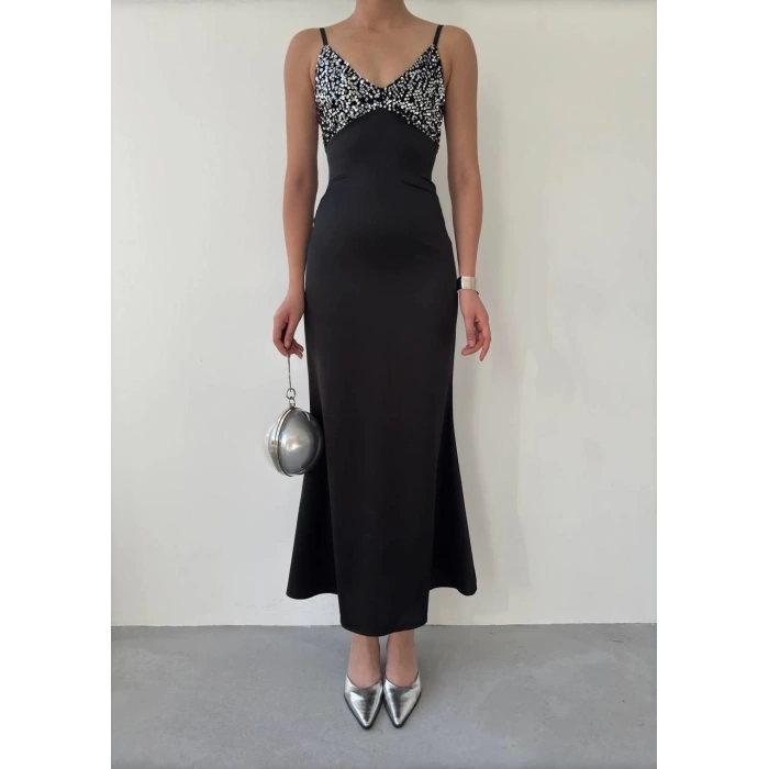 Shany İp Askılı Elbise