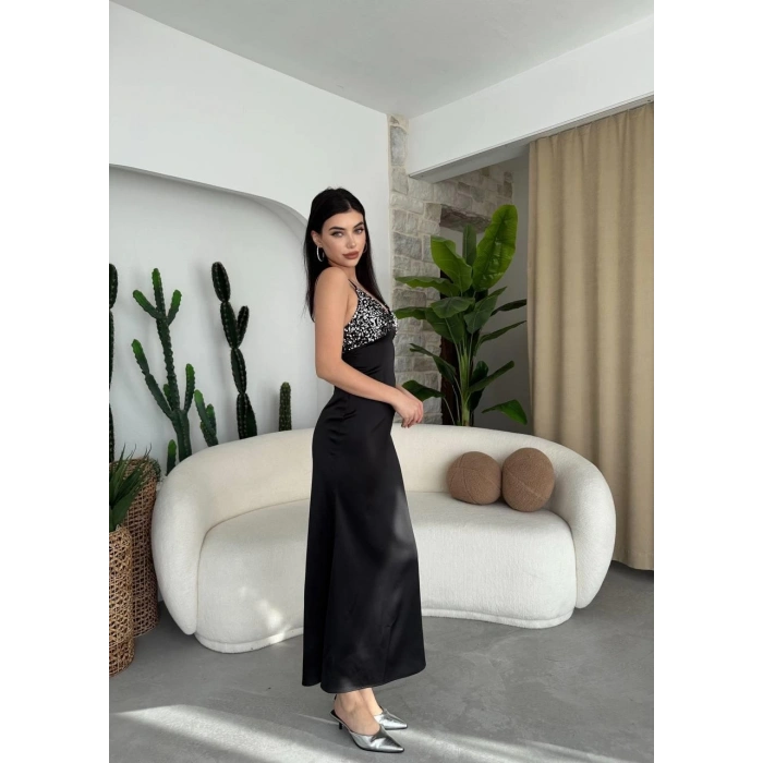 Shany İp Askılı Elbise