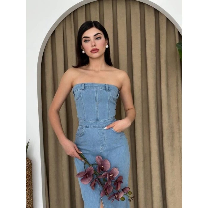 Sonic Straplez Elbise