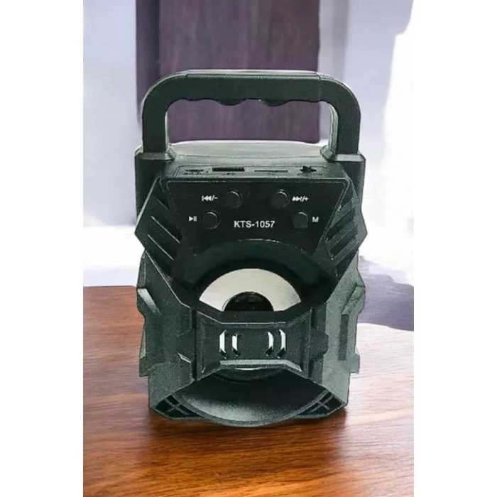 Taşınabilir Bluetooth Hoparlör Led Işıklı Uzun Pil Ömrü