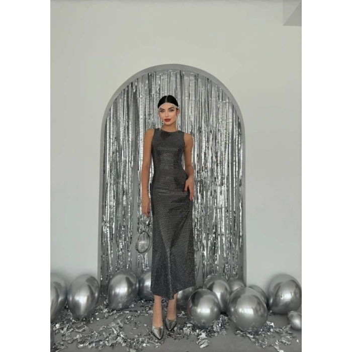 Vara Pul Payet Elbise