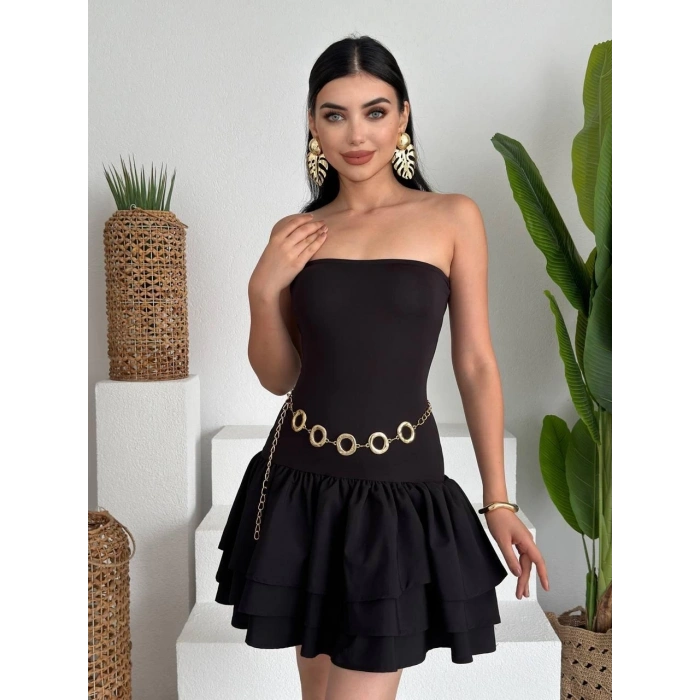 Vosges Straplez Mini Elbise