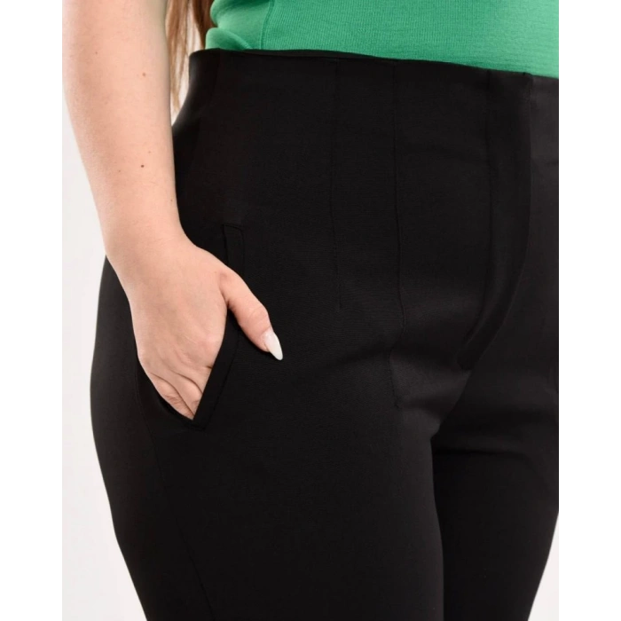 Yüksek Bel Battal Pantolon