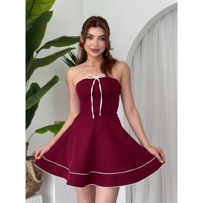 Yuna Straplez Elbise