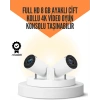 10.000 Oyun Destekli, Çift Kollu 4K Projeksiyon – HDMI, USB, AUX, Ethernet Yok