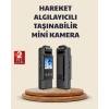 128GB Destekli Hareket Algılamalı Mini Kamera