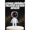 180 Derece Dönebilen Astronot Masa ve Gece Lambası Projektör