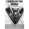 3 Başlıklı Profesyonel Tıraş Makinesi