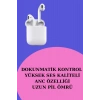 3 Kordonlu Dokunmatik Ekran Akıllı Saat ve 2.Nesil Kablosuz Bluetooth Kulaklık ANC/ENC