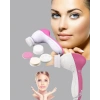 5 Başlıklı Yüz Masaj Aleti – Cilt Temizleme, Peeling, Siyah Nokta ve Gözenek Bakımı