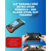 500 Retro Oyunlu Taşınabilir El Konsolu – X7M Modeli