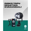 7 Farklı Aydınlatma Modu ve Ses Sensörlü Disko Topu Lambası