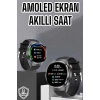 Akıllı Saat Bluetooth Bağlantılı Amoled Ekran Uyku ve Sağlık Takibi